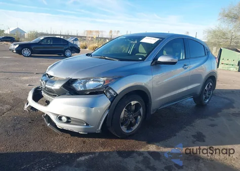 2018 Honda Hr-V Ex из США, поврежденный, VIN 3CZRU5H57JG705202